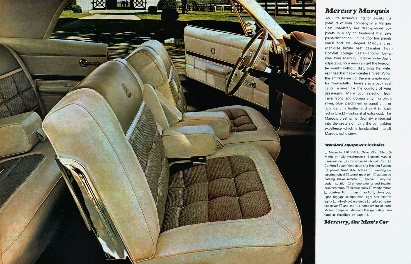 1967 Mercury Brochure Page 29